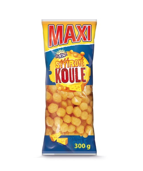 Maxi Bersi Snack XXL sajtos golyók 300g