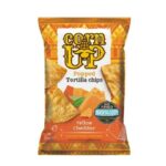 CORN UP teljes kiőrlésű Tortilla chips cheddar sajt 60 g