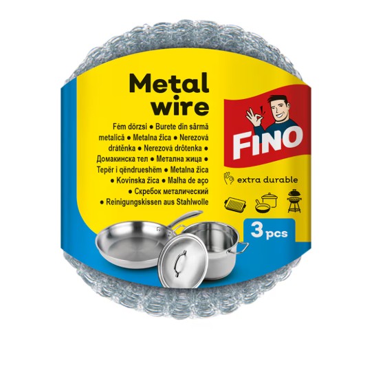 Fino fém dörzsi 3 db