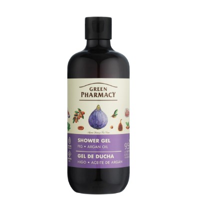 GREEN PHARMACY TUSFÜRDŐ FÜGE ÉS ARGÁN OLAJ KIVONATTAL 500ml