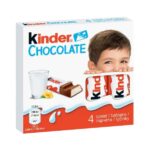 Kinder tejcsokoládé szelet 4 db 50g