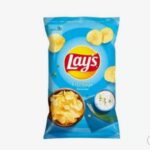 Lay's tejfölös-zöldfűszeres ízű burgonyachips 130g