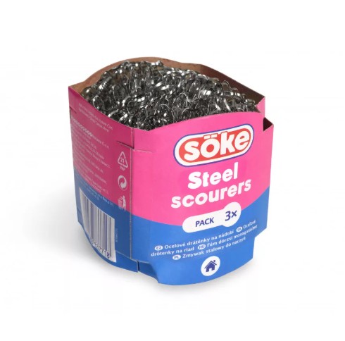 Söke fém dörzsi 3 db