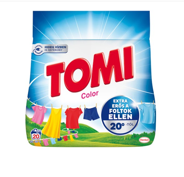 Tomi Color mosópor 20 mosás 1,1 kg