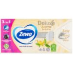 Zewa Deluxe Spirit of Tea illatosított papír zsebkendő 3 rétegű 90db