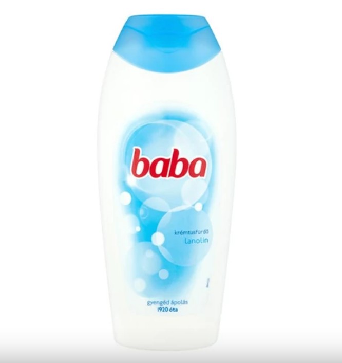 BABA Tusfürdő Lanolinos 400ml