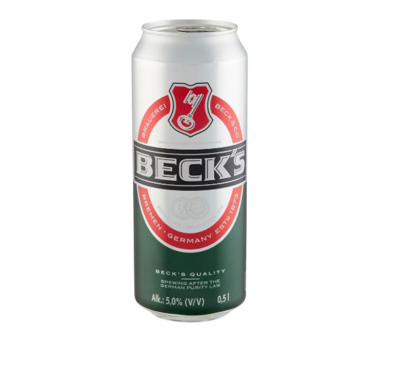 Beck's minőségi világos sör 5% 500ml