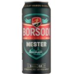 Borsodi Mester minőségi világos sör 5% 0,5 l