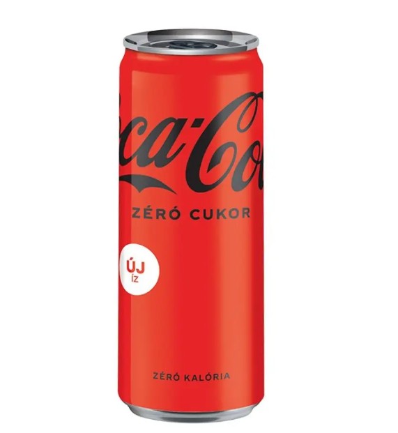 Coca Cola Zero szénsavas üdítőital 0,33l