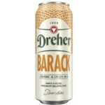 Dreher Barack világos sör és barack ízű ital keveréke 4% 0,5 l