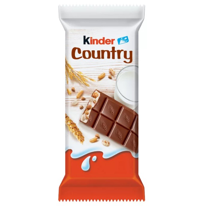 Kinder Country tejszelet 23,5 g ötféle gabonapehellyel