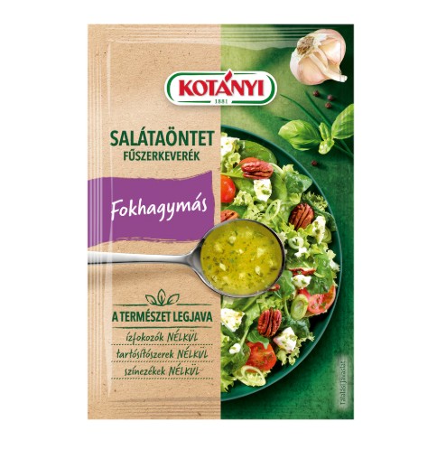 Kotányi fokhagymás salátaöntet fűszerkeverék 13g
