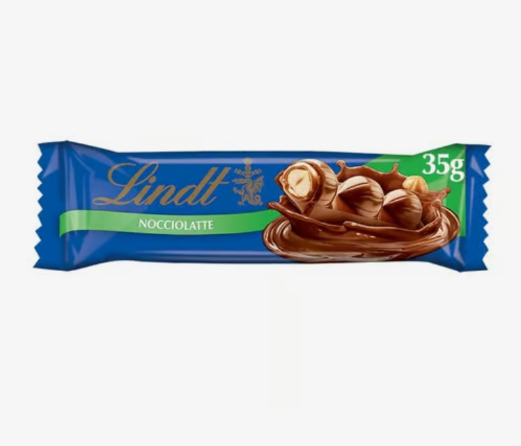 Lindt tejcsokoládé egész mogyoróval 35g