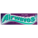 Airwaves cukormentes rágógumi fekete ribizli 14g