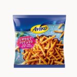 Aviko gyorsfagyasztott édesburgonya hasábok ropogós bevonattal 450g