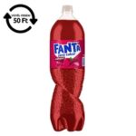 FANTA Málna Zero Üdítőital szénsavas 1,75L DRS