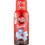 FruttaMax Bubble Kids Cola cola ízű szörp cukorral és édesítőszerekkel 500ml