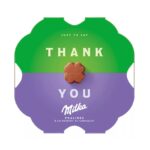 Milka Thank You Alpesi Tejcsokoládé Praliné Kakaós Krémtöltelékkel 44g