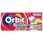 Orbit Refreshers eper és citromízű cukormentes rágógumi édesítőszerrel 17,9g