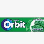 Orbit Spearmint mentaízű cukormentes rágógumi édesítőszerrel 14g