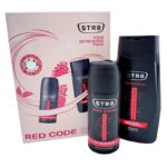 STR8 ajándékcsomag dezodor 150ml + tusfürdő 250ml Red Code