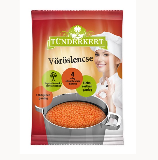 Tündérkert Vöröslencse 400g