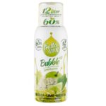 FruttaMax Bubble¹² bodza-lime-menta ízű gyümölcsszörp cukorral és édesítőszerekkel 500 ml(DRS)