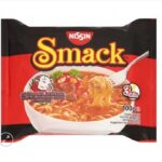 Nissin Smack instant tésztaleves csípős marha ízesítéssel 100g