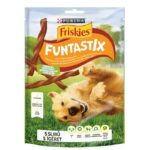 Purina Friskies Funtastix ízletes bacon és sajt ízesítésű kutya jutalomfalat 175g