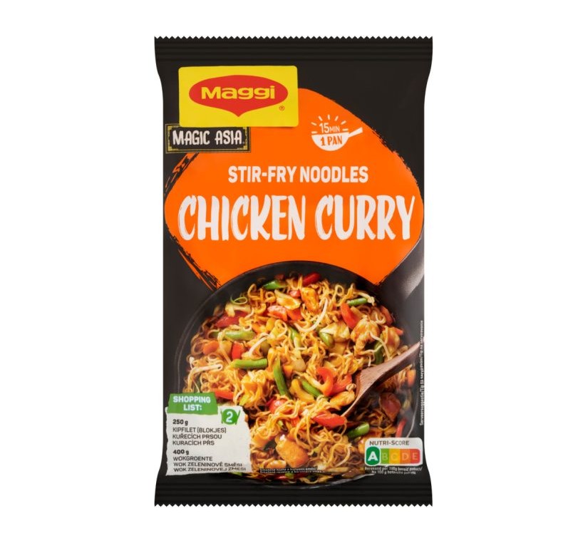 Maggi Magic Asia currys pirított tészta 185g