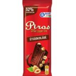 Piros Mogyorós étcsokoládé egész mogyoróval 80g